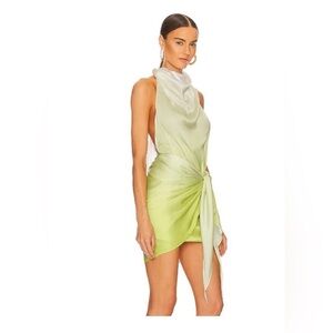 Baobab Providencia Ombre Twistfront
Satin Mini Dress - size M